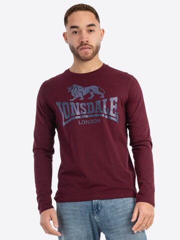 Maglietta 'AYRSHIRE' di LONSDALE in blu: frontale