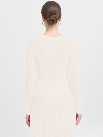 ICHI Sweatshirt ' IXLACEY ' in Wit