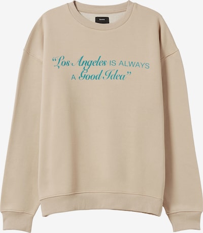 Bershka Bluzka sportowa w kolorze beżowy / niebieskim, Podgląd produktu