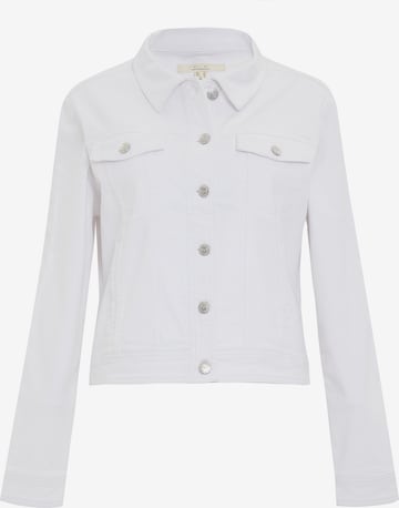 Threadbare Between-season jacket 'Rome' in White: front