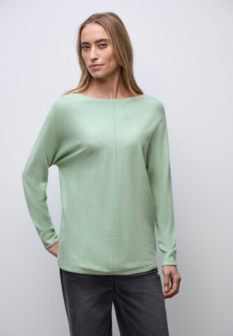 STREET ONE Sweater 'Dolman' in Green: front
