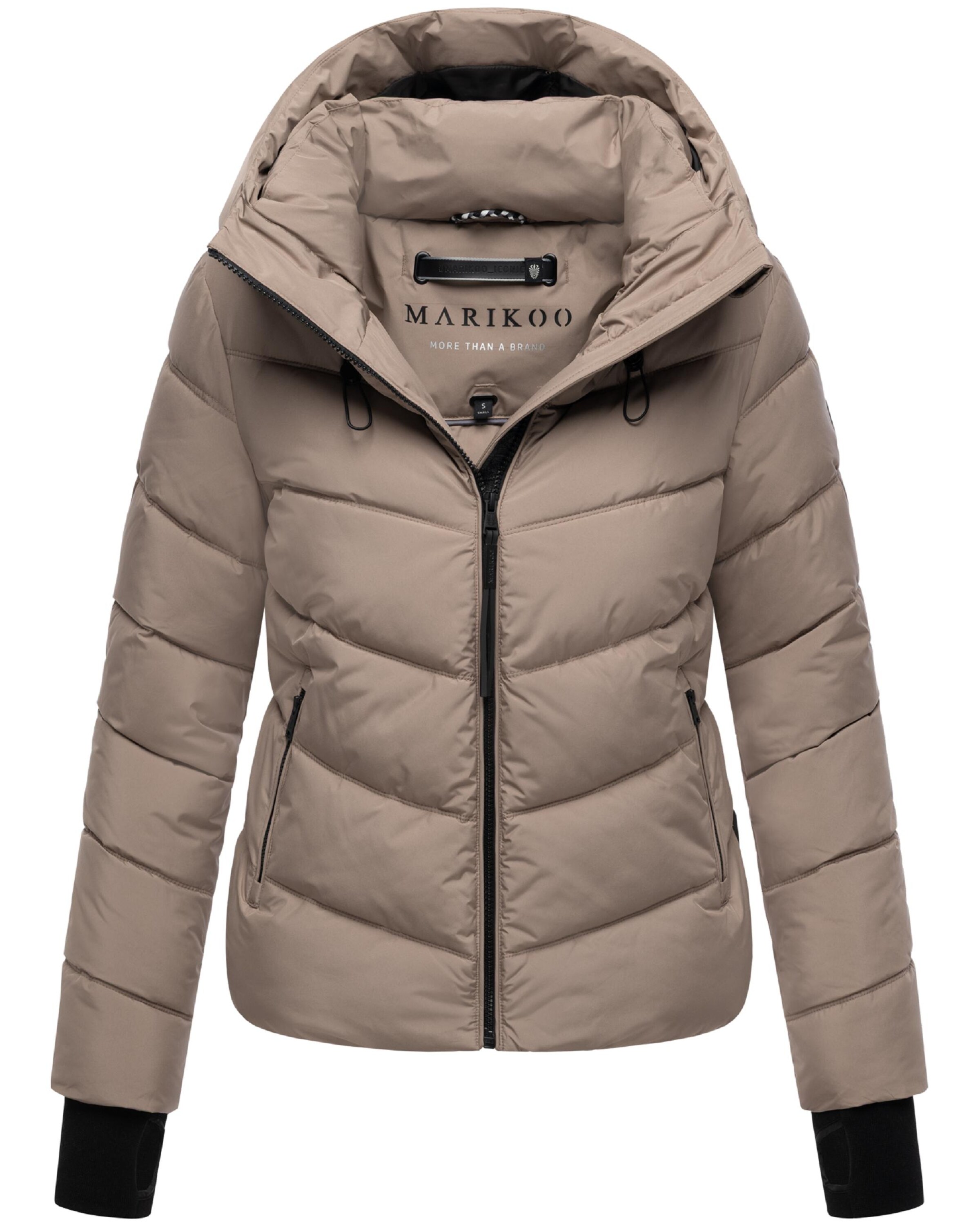 MARIKOO Winterjas in Bruin