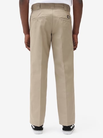DICKIES Regular Trousers with creases '873' in Beige