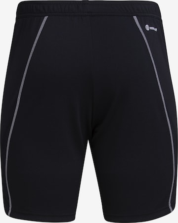 ADIDAS PERFORMANCE Workout Pants in Black: front