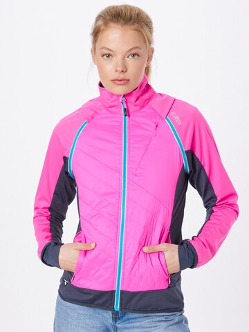 CMP Outdoorová bunda – pink: přední strana