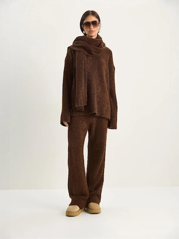 Bianco Lucci Broekpak in Bruin: voorkant