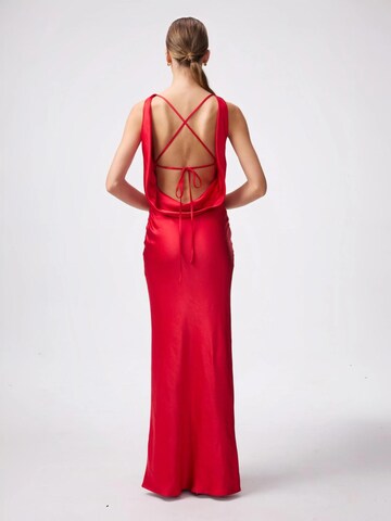 Ivory Field Dress 'Alice Evening Dress in red' in Red