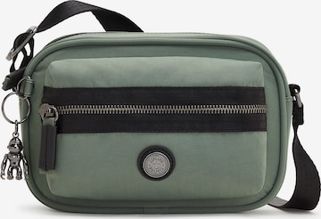 KIPLING Crossbody Bag 'ENISE MET+' in Green: front