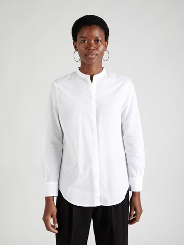 BOSS Blouse 'Befelize' in Wit: voorkant