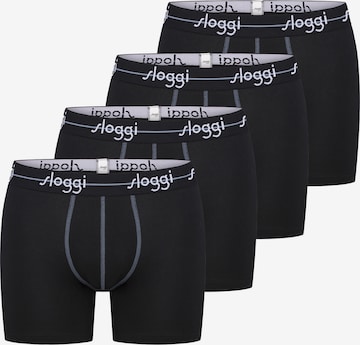 SLOGGI Boxer shorts 'Start' in Black: front