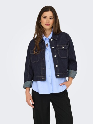 Veste mi-saison 'ONLLUMI' ONLY en bleu : devant