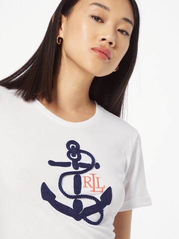 T-shirt 'HAILLY' Lauren Ralph Lauren en blanc