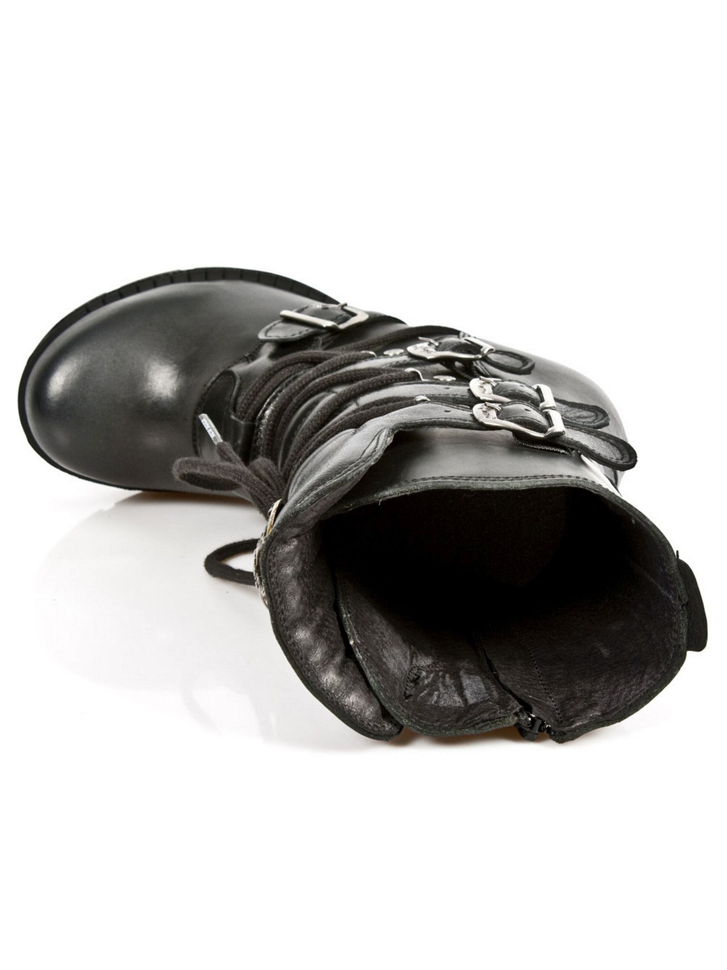 New Rock - Botas con cordones 'M-TR003-S1' en negro