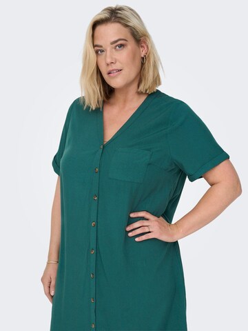 Robe-chemise ONLY Carmakoma en vert