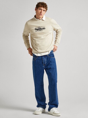 Pepe Jeans Sweatshirt 'Robinson' in Beige