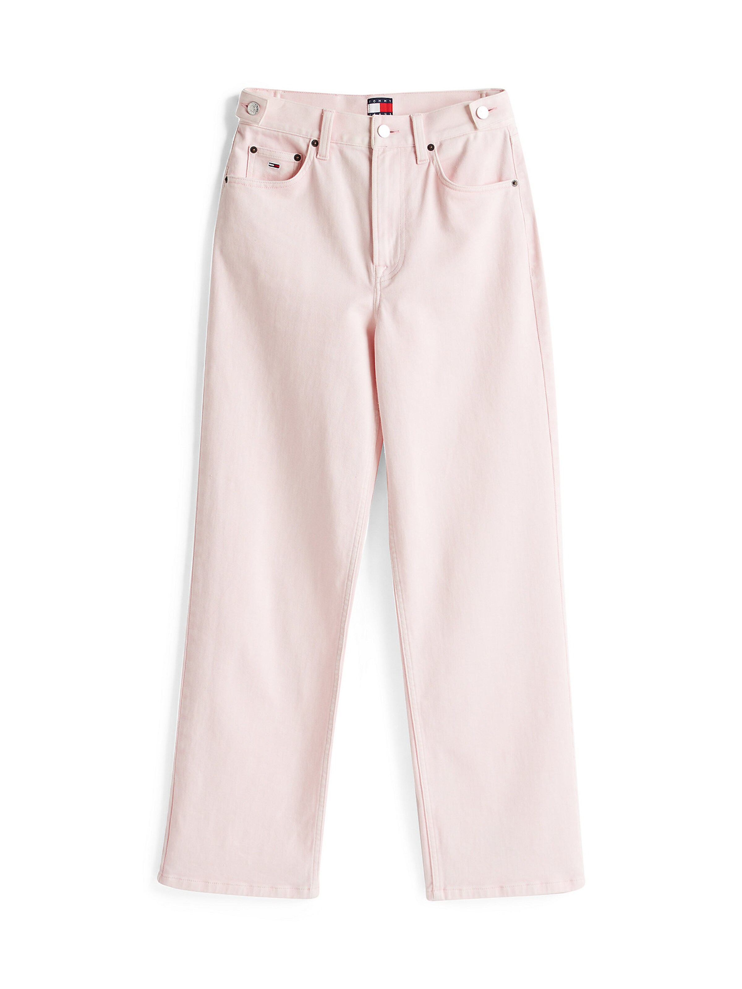 Tommy Jeans Regular Jeans in Pink: front