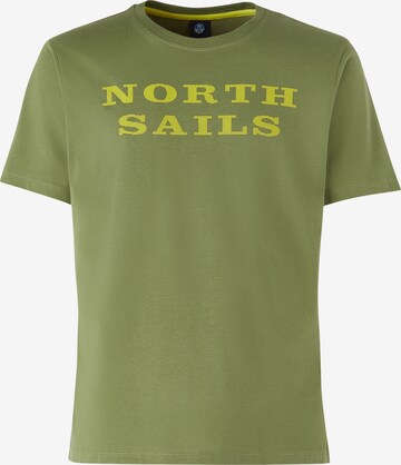 T-Shirt North Sails en vert : devant