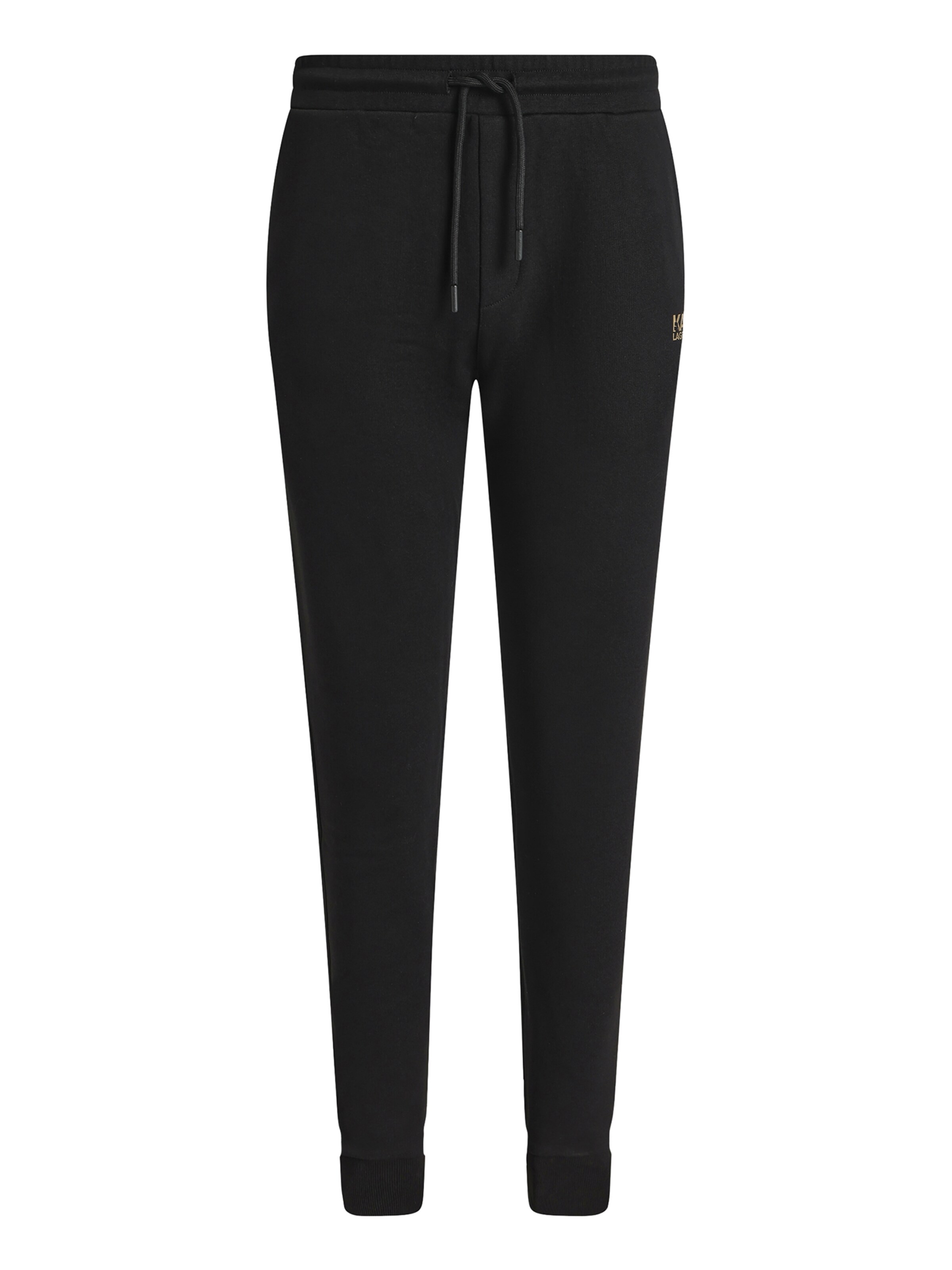 Pantaloni in 31-32 Karl Lagerfeld di colore oro / nero, Visualizzazione prodotti