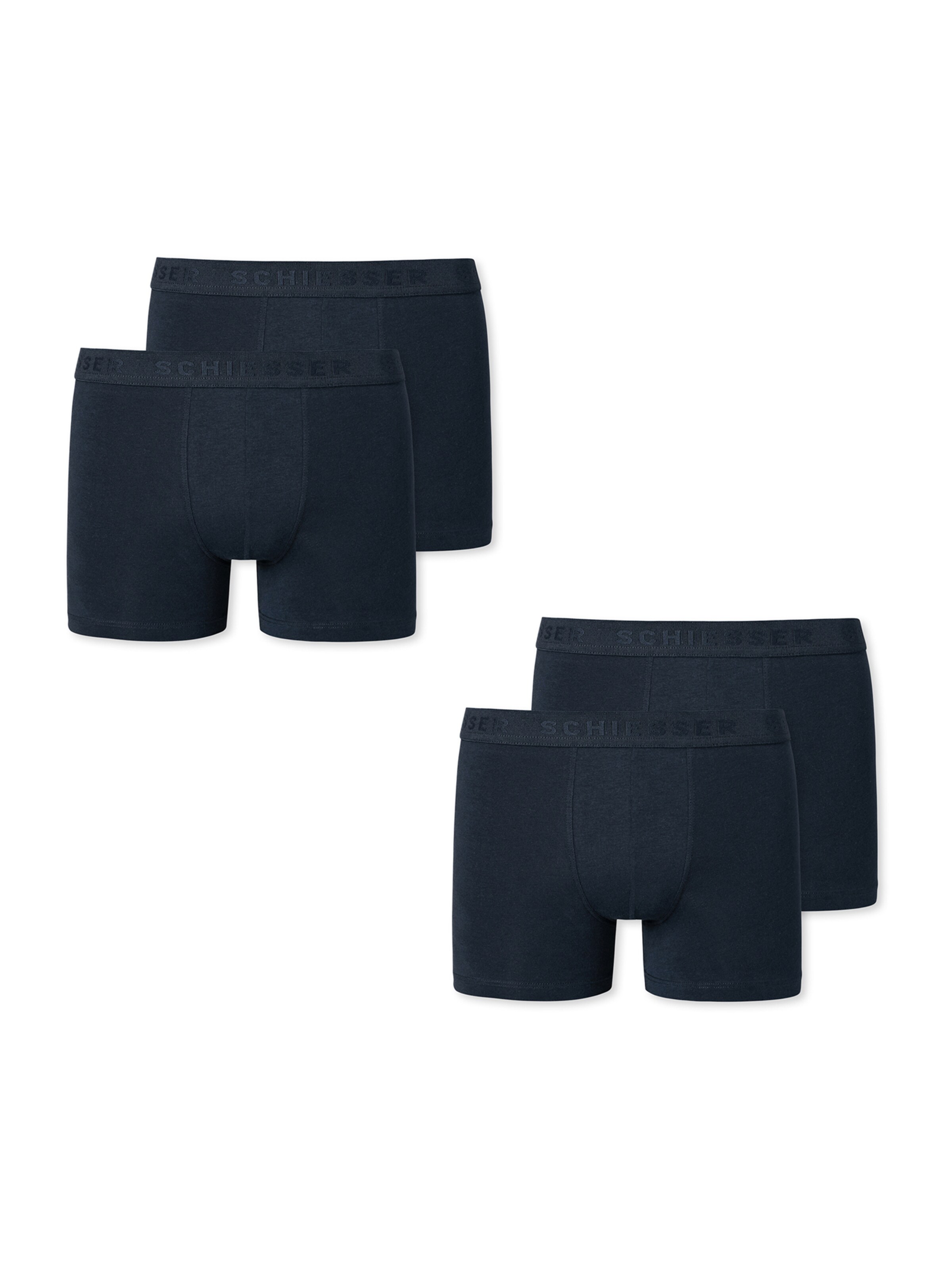 SCHIESSER Underpants 'All day Basic' in Blue: front
