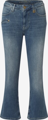 Blue Fire Regular Pants 'Emma' in Grey: front