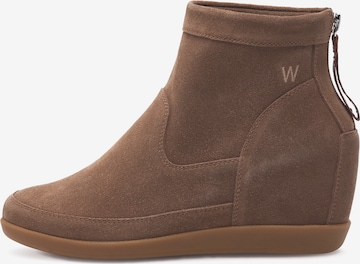 Bottines 'Emmy' WODEN en marron : devant