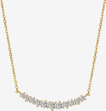 Hey Happiness Necklace 'Tennis Glow' in Gold: front