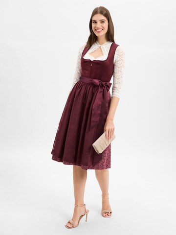 Dirndl Krüger Madl en rouge
