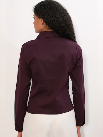 Bigdart Bluse in Lila