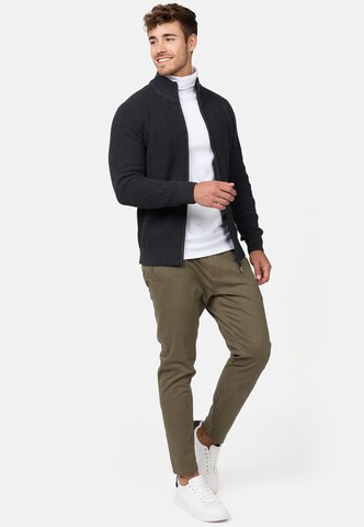 INDICODE JEANS Knit Cardigan ' Layton ' in Green