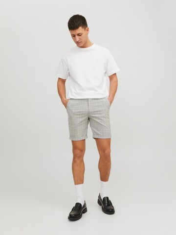 JACK & JONES Slimfit Shorts 'Connor' in Grau