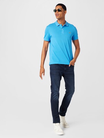 Coupe slim T-Shirt LACOSTE en bleu