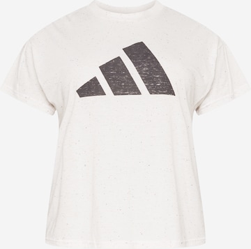 ADIDAS PERFORMANCE Performance Shirt 'Winners 3.0' in White: front