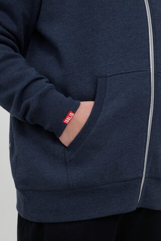 !Solid Zip-Up Hoodie 'BT BENNZIP' in Blue