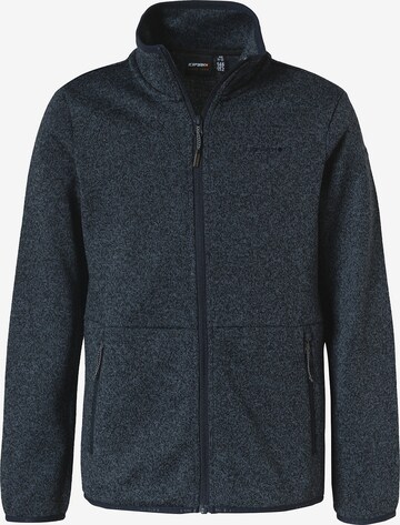 ICEPEAK Athletic fleece jacket 'Kotlik' in Blue