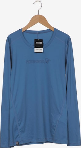 Norrøna Top & Shirt in L in Blue: front