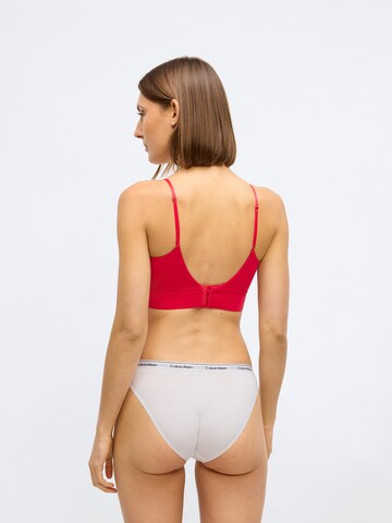 Calvin Klein Bralette Bra in Red