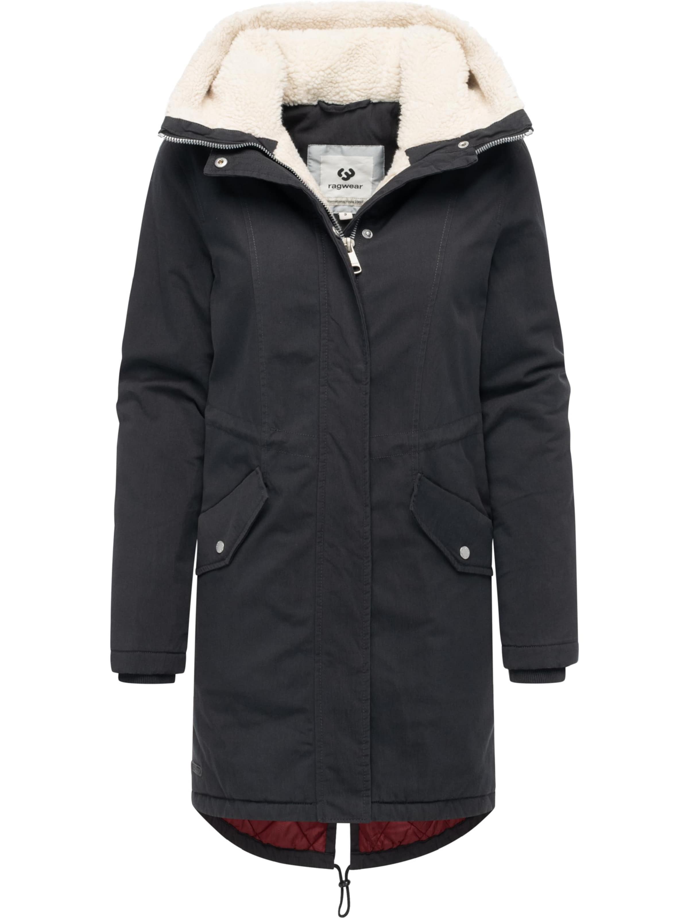 juoda Ragwear Žieminė parka 'Coogle Youmodo'