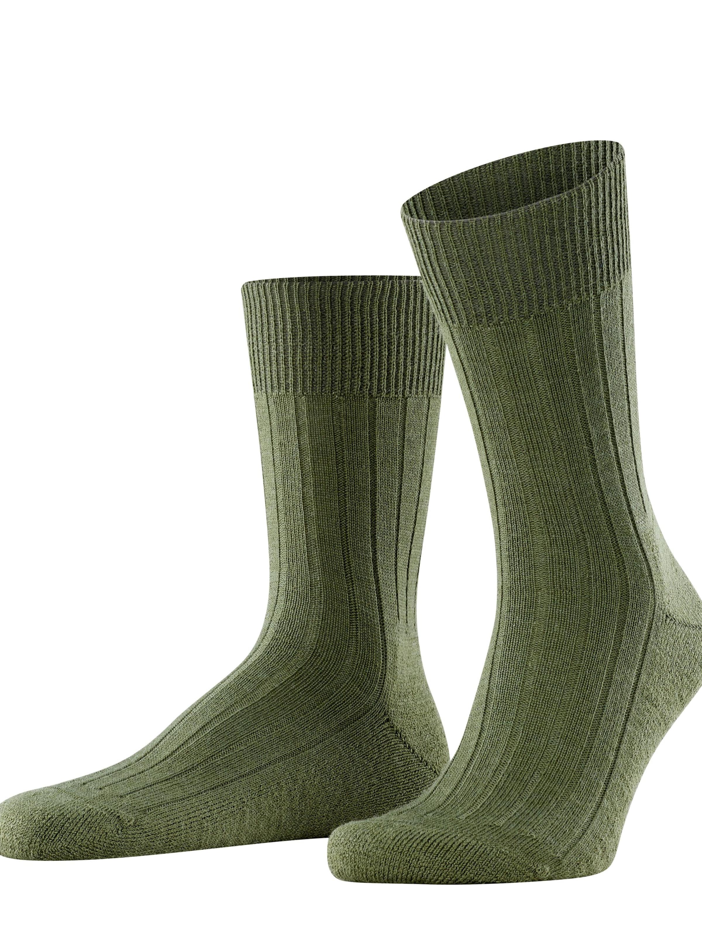 FALKE Socks 'Teppich im Schuh' in Green: front