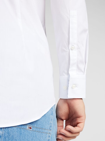 HUGO Slim fit Button Up Shirt 'Koey' in White