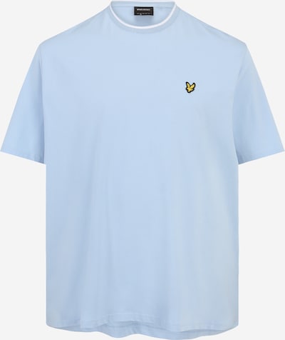 Lyle & Scott Big&Tall T-Shirt en bleu clair / jaune / noir, Vue avec produit
