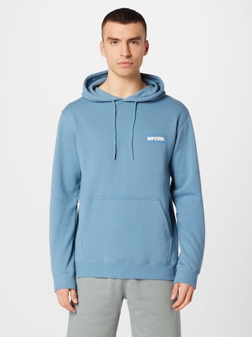 RIP CURL Athletic Sweatshirt 'SURF REVIVAL' in Blue: front