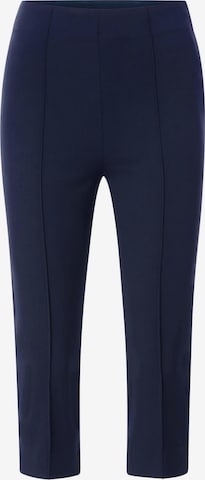 mėlyna Rich & Royal Standartinis Klostuotos kelnės: priekis