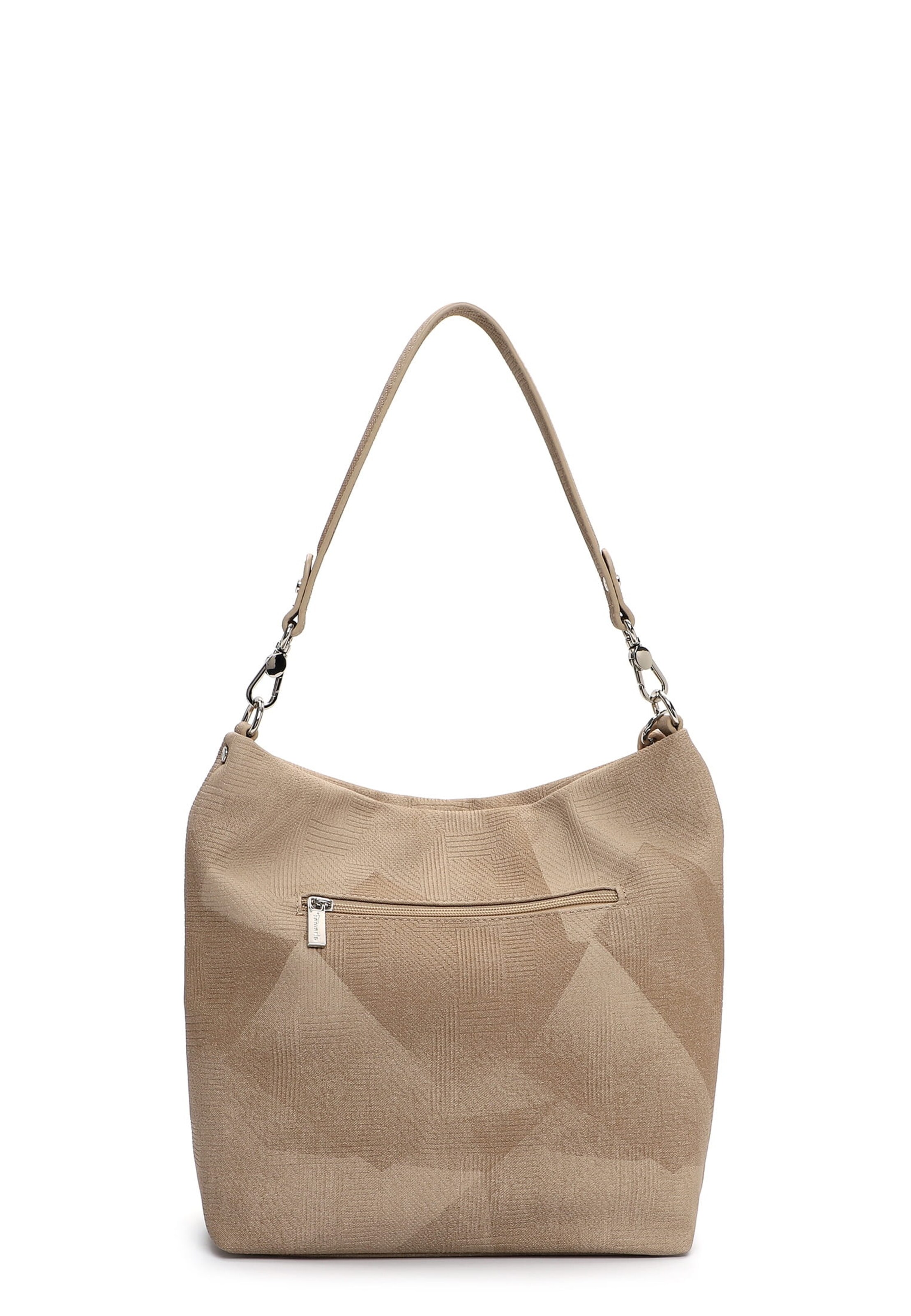Tamaris Schultertasche 'Karen' in Beige