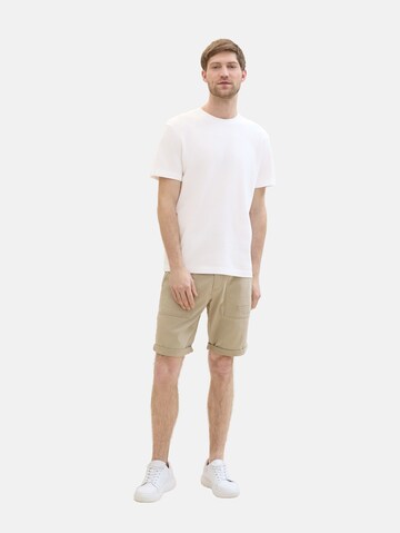 TOM TAILOR Regular Broek in Bruin