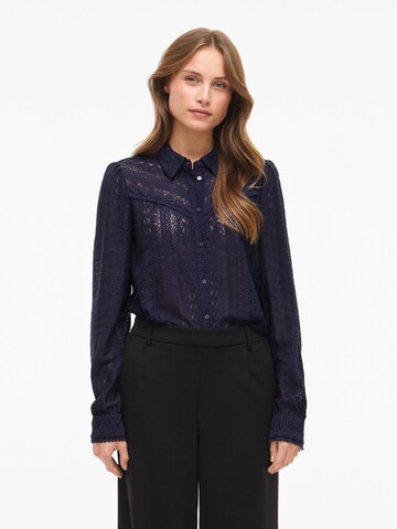 VILA Bluse i sort: forside