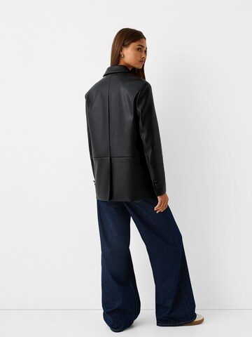 Bershka Blazer in Schwarz
