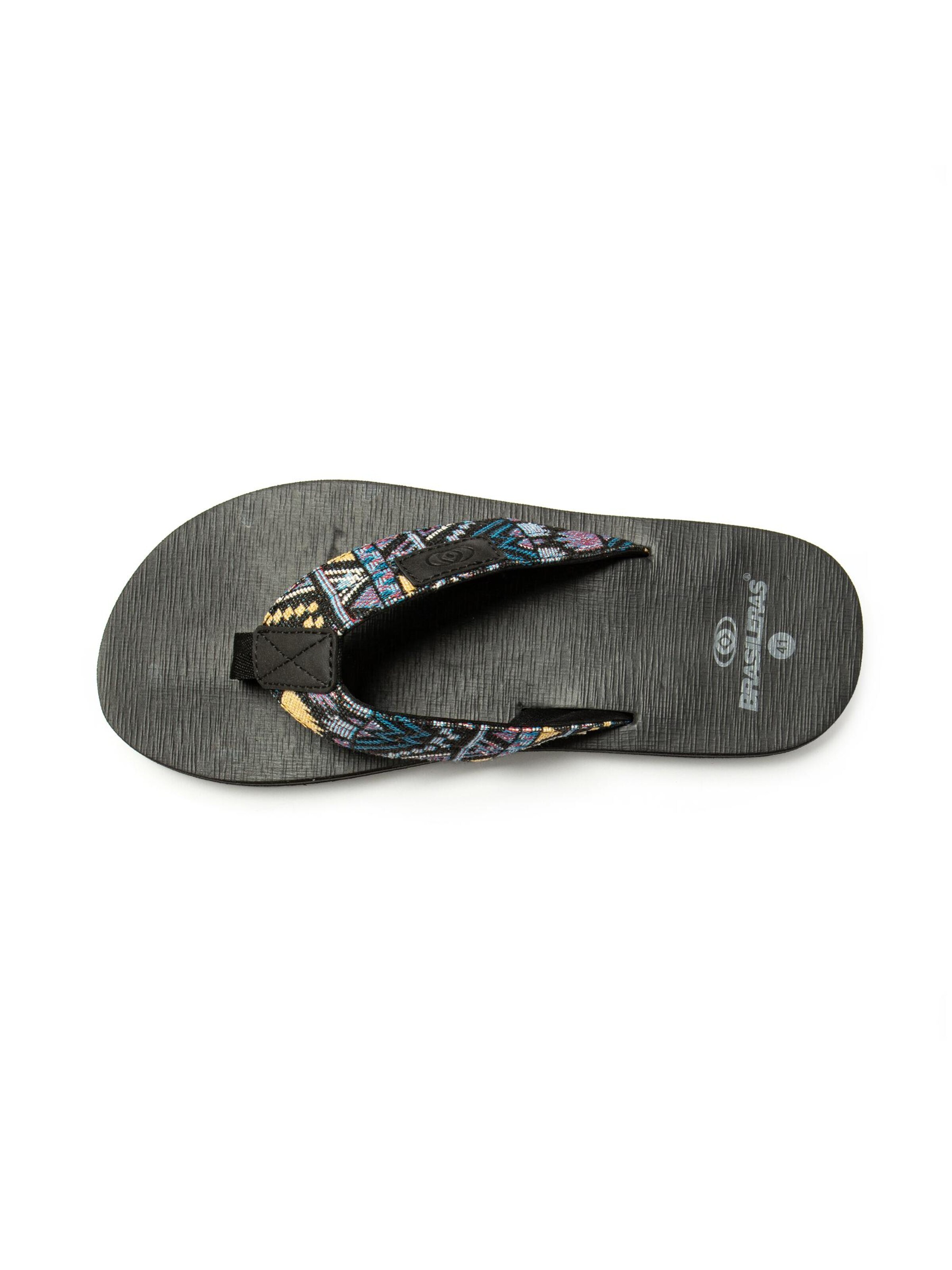 Brasileras - Zapatos para playa y agua 'Azteca' en negro