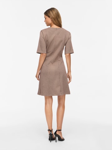 VILA Dress 'VICHEKKA' in Brown