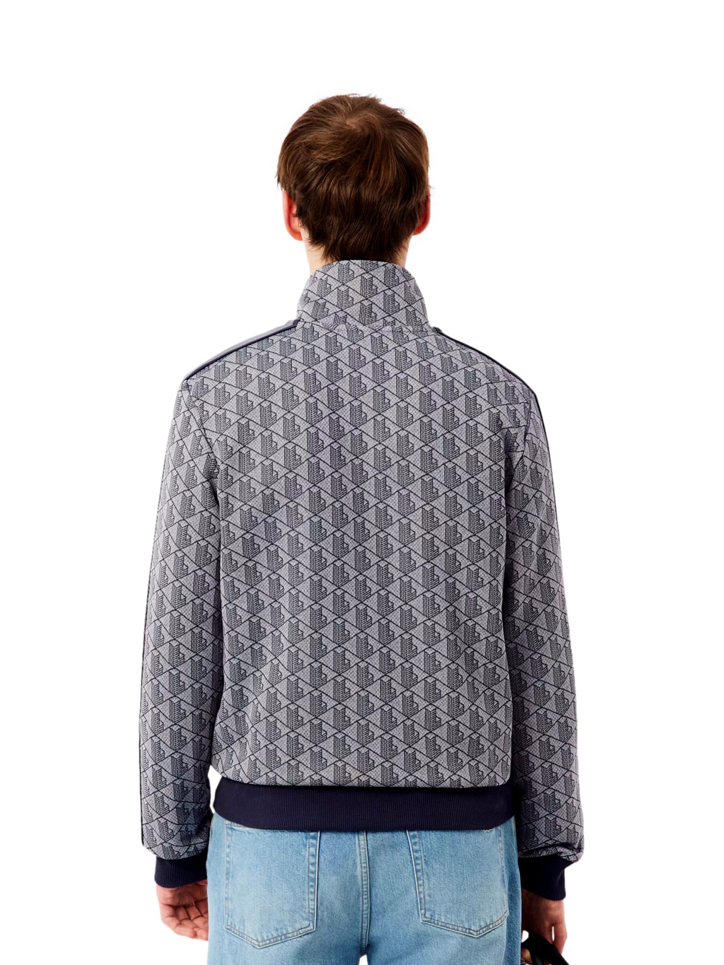 LACOSTE Sweatvest in Grijs