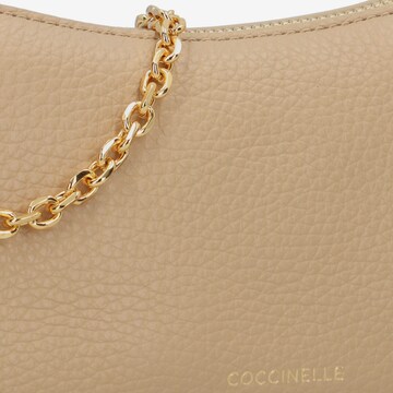 Coccinelle Schoudertas in Beige